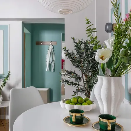 Holt - Sublime Minty Green 1Br On The Park Bucarest Esterno foto